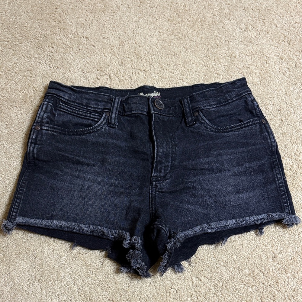 Wrangler Dark Blue Jean Shorts